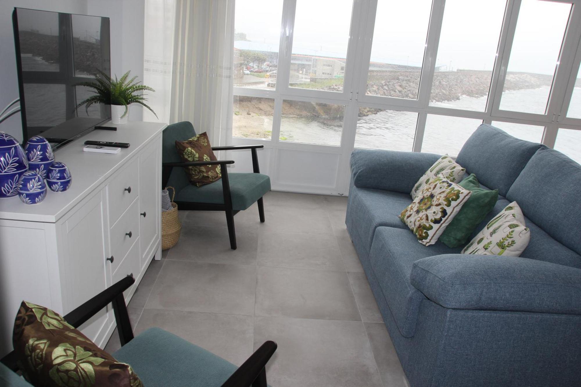 Mirador Playa Ribeira - Fisterra Apartment Exterior foto
