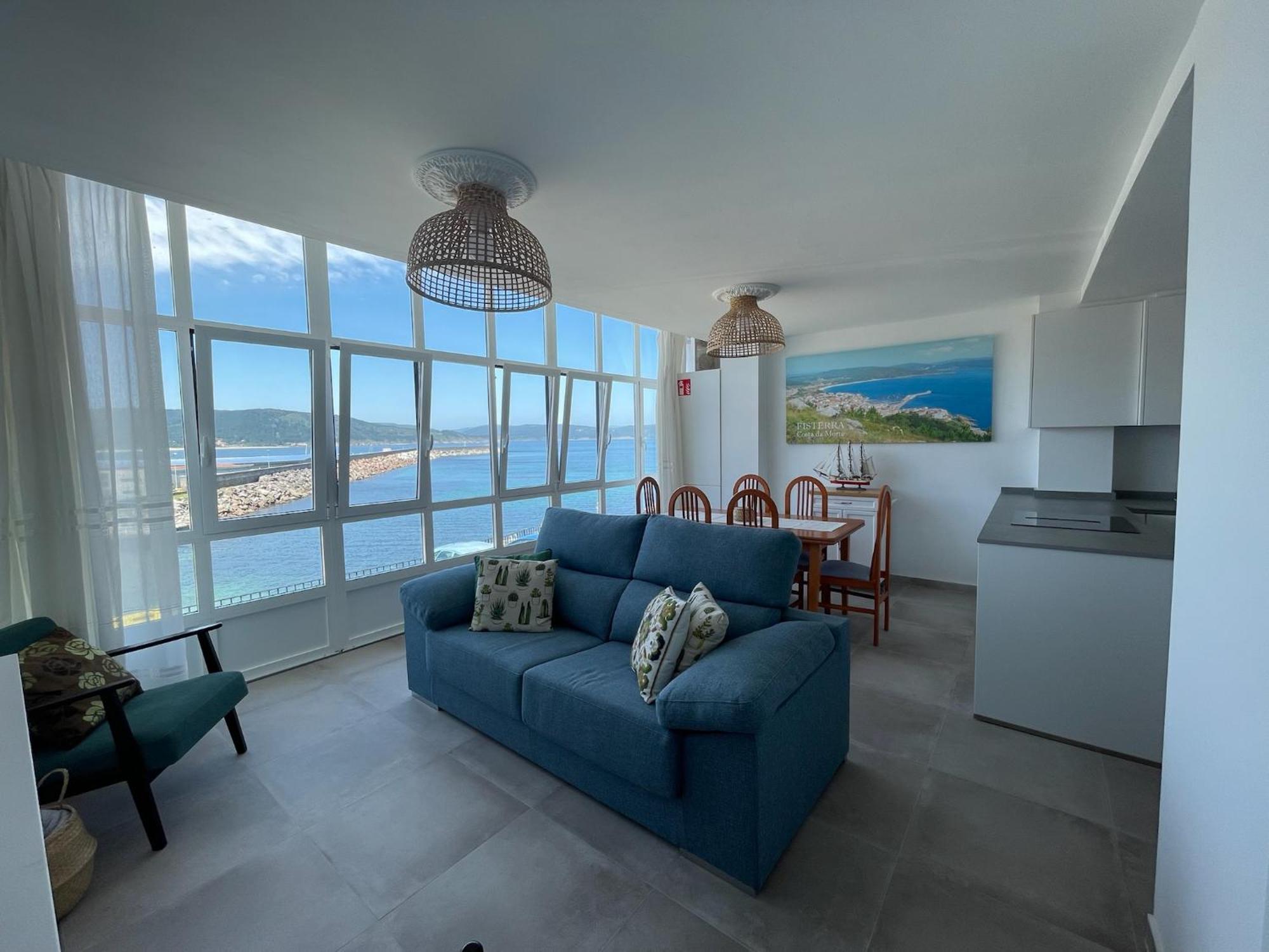 Mirador Playa Ribeira - Fisterra Apartment Exterior foto