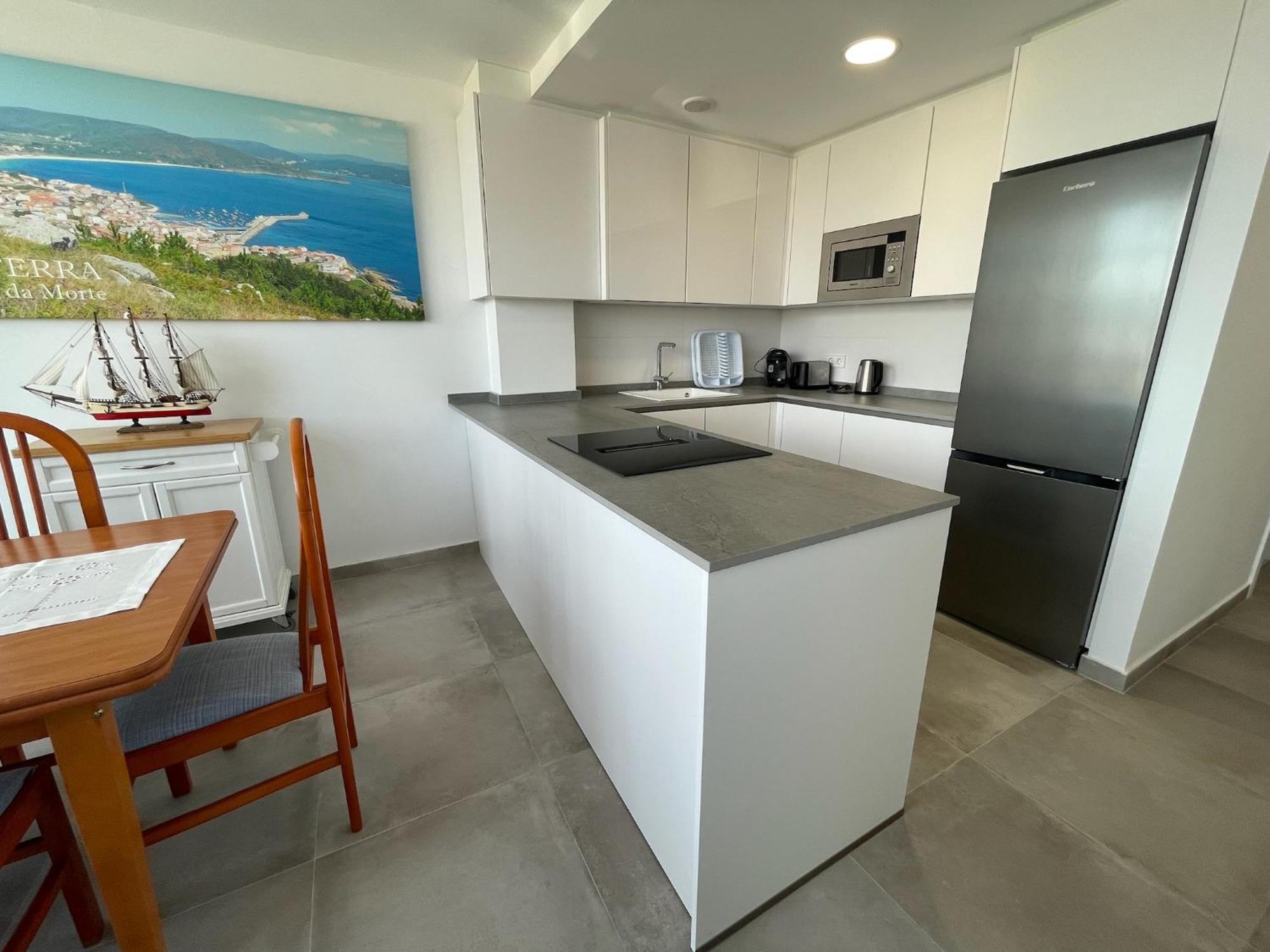 Mirador Playa Ribeira - Fisterra Apartment Exterior foto